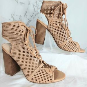 Aldo Lace - Up Block Heel